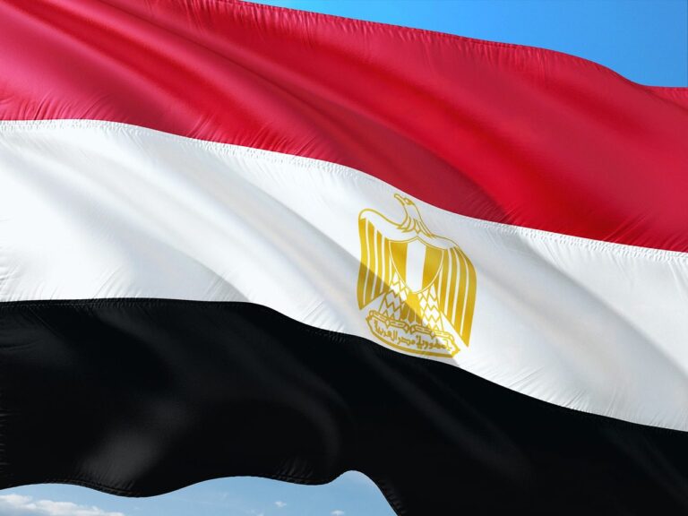 banner, flag, egypt