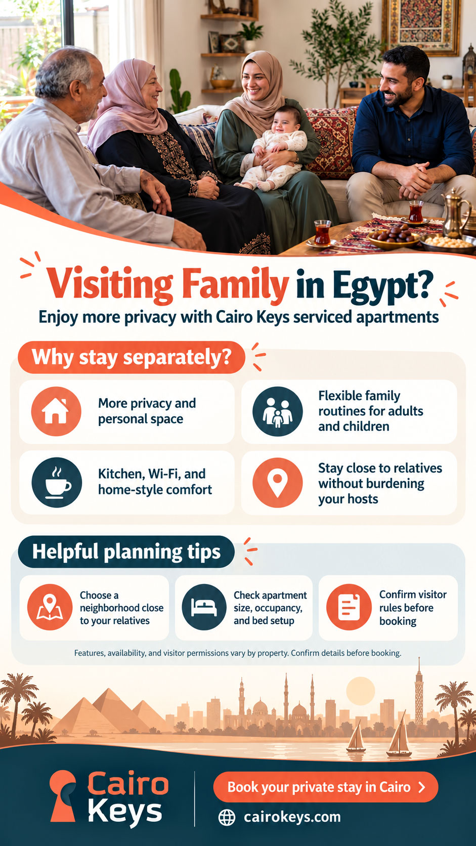 Visiting Family in Egypt