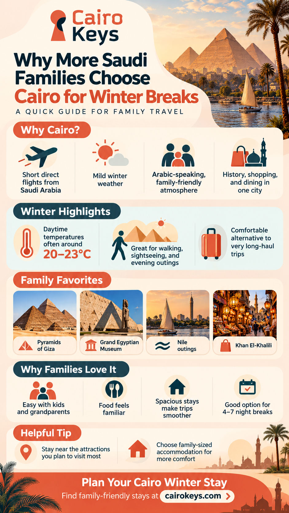 Why More Saudi Families Choose Cairo for Winter Breaks